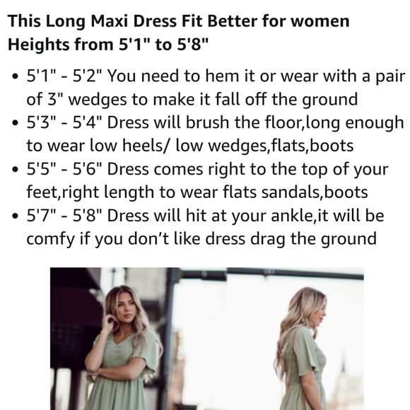 Zattcas Smocked Maxi High/Low Short Sleeve Vneck Flowy Dress in Pink Size XL - Picture 8 of 15